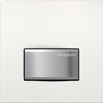 Sistema de descarga Geberit para urinarios con accionamiento de descarga neumático: Blanco alpino